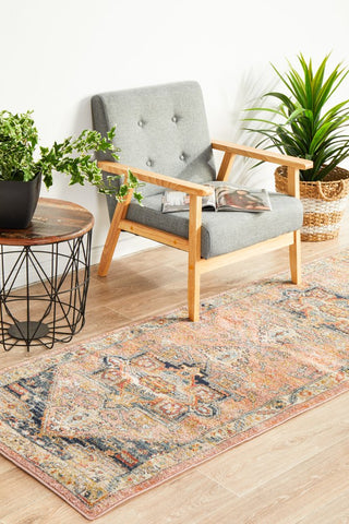 Legacy 850 Runner Rug (Salmon) by Rug Culture