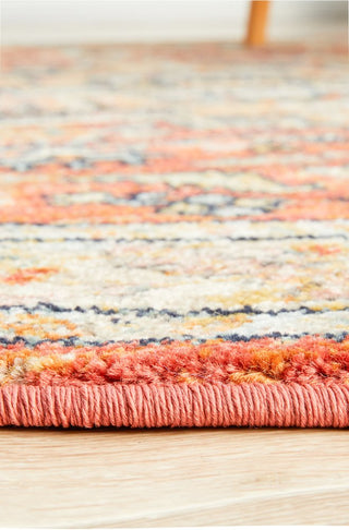 Legacy 850 Round Rug (Terracotta) by Rug Culture