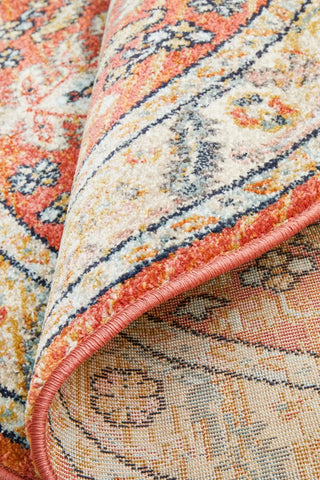 Legacy 850 Round Rug (Terracotta) by Rug Culture