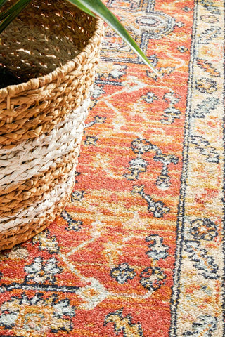 Legacy 850 Runner Rug (Terracotta) by Rug Culture