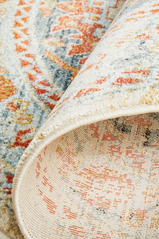 Legacy 853 Round Rug (Blue) by Rug Culture