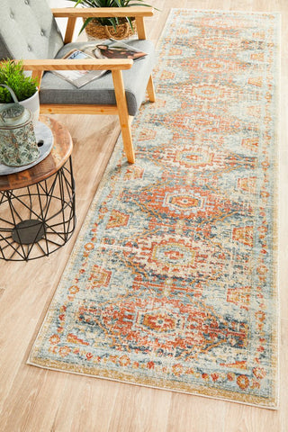 Legacy 853 Runner Rug (Blue) by Rug Culture
