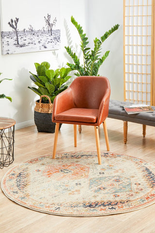 Legacy 854 Round Rug (Autumn) by Rug Culture