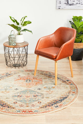 Legacy 854 Round Rug (Autumn) by Rug Culture