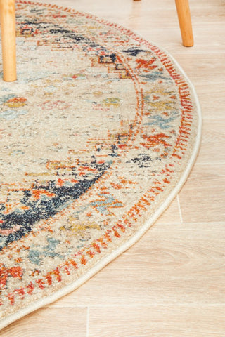 Legacy 854 Round Rug (Autumn) by Rug Culture
