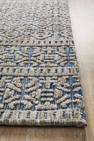 Levi 361 Rug (Navy Grey) by Rug Culture