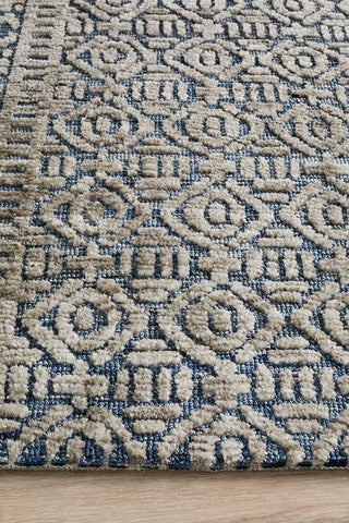 Levi 361 Rug (Navy Grey) by Rug Culture