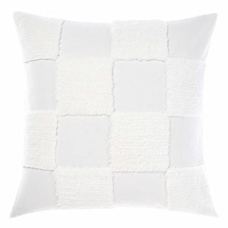 Memphis White European Pillowcase by Linen House