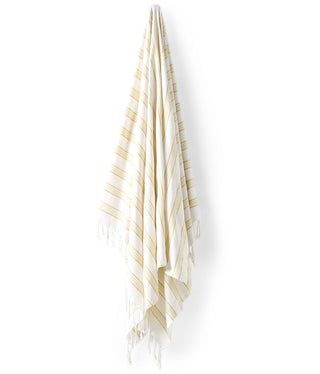 Hammam ORNOS CELERY Beach Towel 100 x 180cm by Linen House
