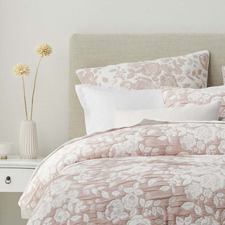 Coralie Dusk Quilt Cover Set by Logan and Mason Platinum