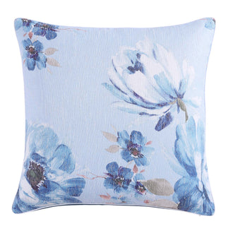 Lara Blue European Pillowcase by Platinum