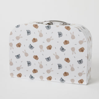 Animal Faces Suitcase Set of 2  by Notting Hill Bear