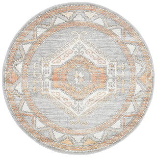 Mayfair Caitlen Round Rug (Grey) by Rug Culture
