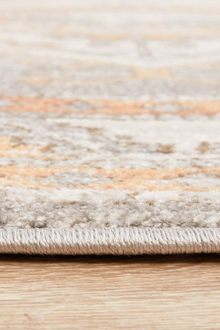 Mayfair Caitlen Round Rug (Grey) by Rug Culture