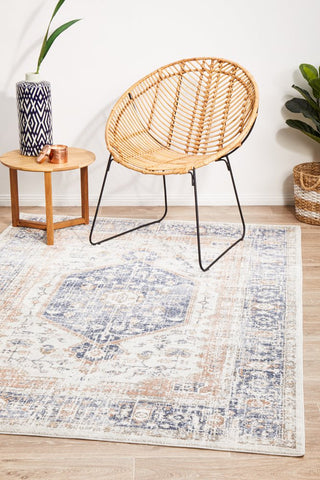 Mayfair Lorissa Rug (Blue) by Rug Culture