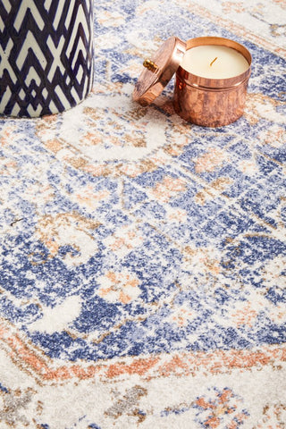 Mayfair Lorissa Rug (Blue) by Rug Culture