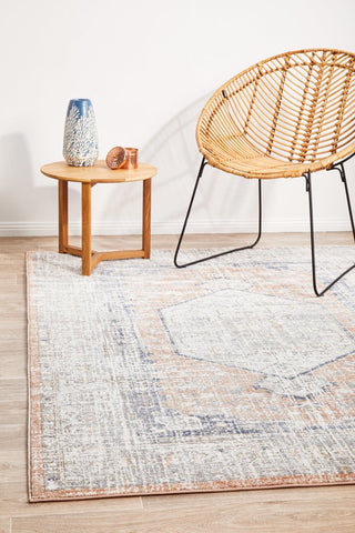 Mayfair Lorissa Rug (Peach) by Rug Culture