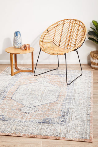 Mayfair Lorissa Rug (Peach) by Rug Culture