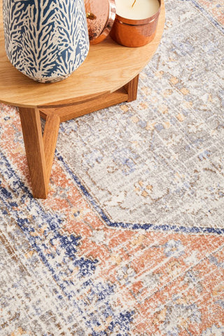Mayfair Lorissa Rug (Peach) by Rug Culture