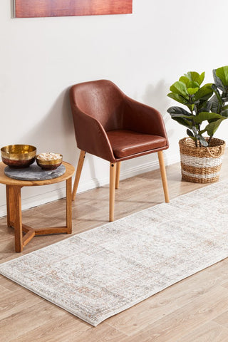 Mayfair Lorissa Runner Rug (Silver) by Rug Culture