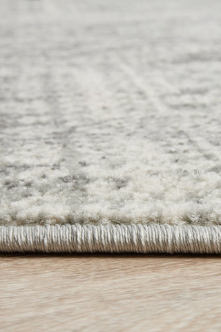 Mirage 351 Round Rug (Silver) by Rug Culture
