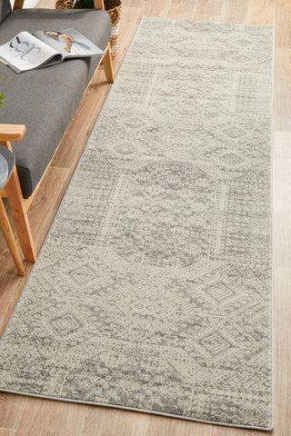 Mirage 351 Runner Rug (Silver) by Rug Culture