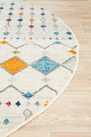 Mirage 356 Round Rug (Multi) by Rug Culture