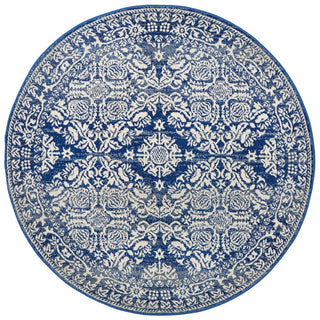 Mirage 358 Round Rug (Navy) by Rug Culture