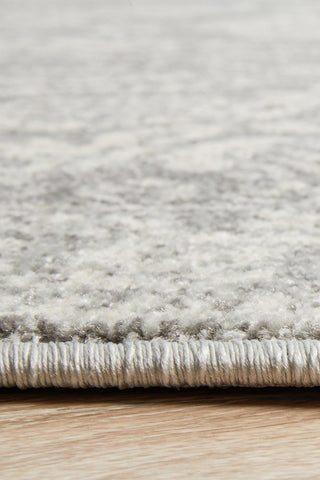 Mirage 358 Round Rug (Silver) by Rug Culture