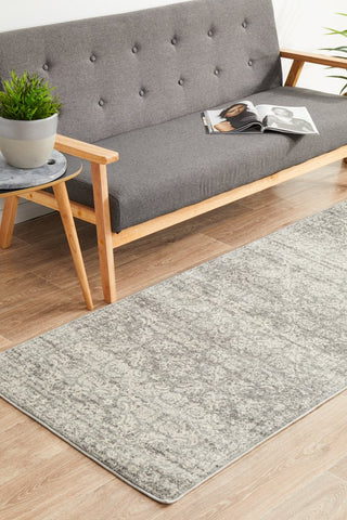Mirage 358 Runner Rug (Silver) by Rug Culture