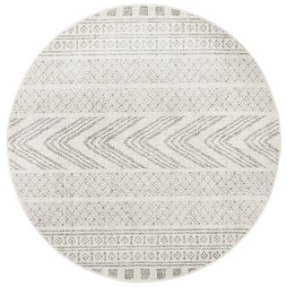 Mirage 359 Round Rug (Grey) by Rug Culture