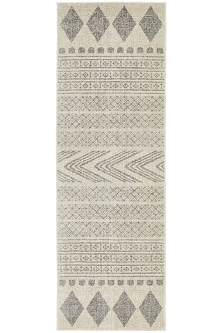Mirage 359 Runner Rug (Grey) by Rug Culture