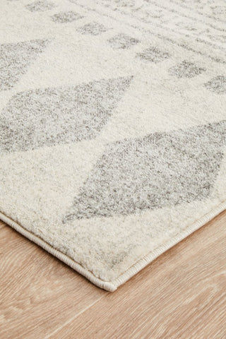 Mirage 359 Runner Rug (Grey) by Rug Culture