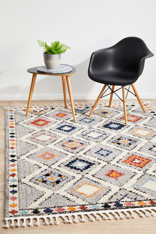 Marrakesh 555 Rug (Grey) by Rug Culture
