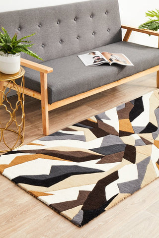 Matrix 903 Runner Rug (Fossil) by Rug Culture