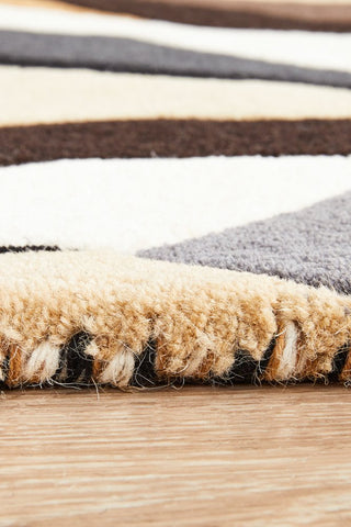 Matrix 903 Runner Rug (Fossil) by Rug Culture