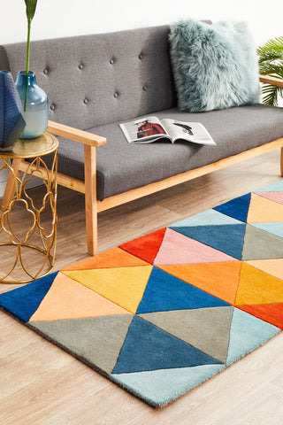 Matrix 905 Runner Rug (Multi) by Rug Culture
