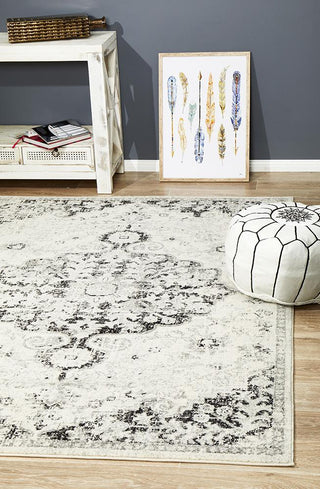Museum 860 Rug (Charcoal) by Rug Culture