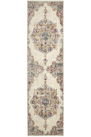 Museum 864 Runner Rug (Bone) by Rug Culture