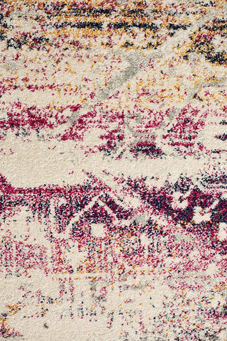 Museum 865 Round Rug (Fuchsia) by Rug Culture