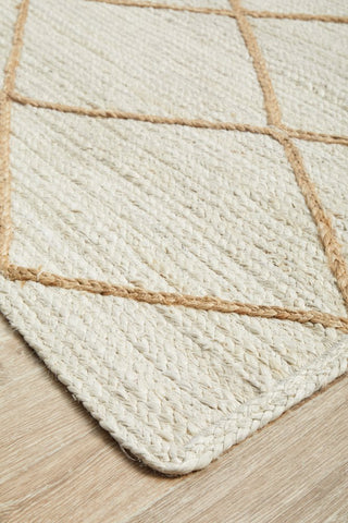 Noosa 222 Rug (White) by Rug Culture