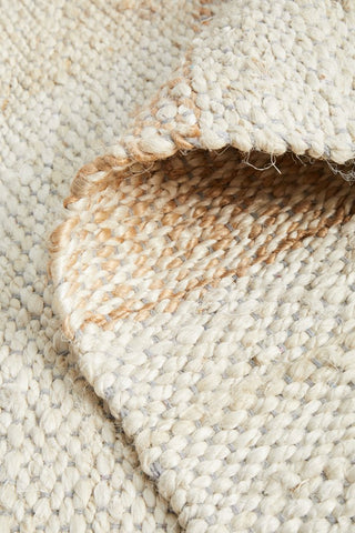 Noosa 555 Runner Rug (Natural White) by Rug Culture