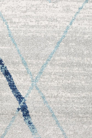 Oasis 452 Runner Rug (Blue) by Rug Culture