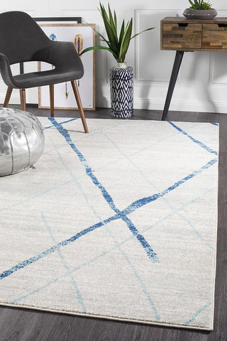Oasis 452 Rug (Blue) by Rug Culture