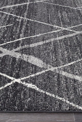 Oasis 452 Runner Rug (Charcoal) by Rug Culture