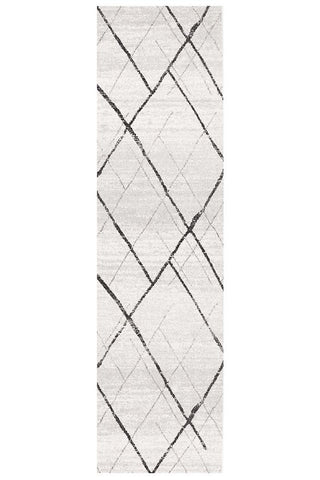 Oasis 452 Runner Rug (Grey) by Rug Culture