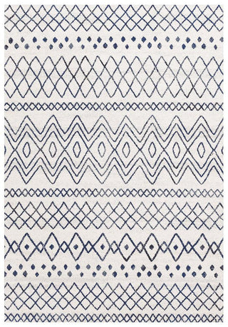 Oasis 453 Rug (White Blue) by Rug Culture