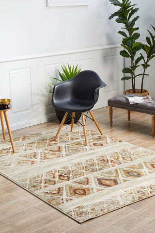 Oxford 430 Rug (Rust) by Rug Culture