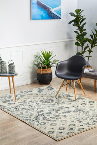 Oxford 432 Rug (Blue) by Rug Culture