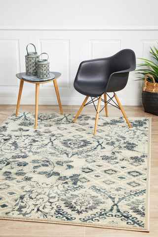 Oxford 432 Rug (Blue) by Rug Culture